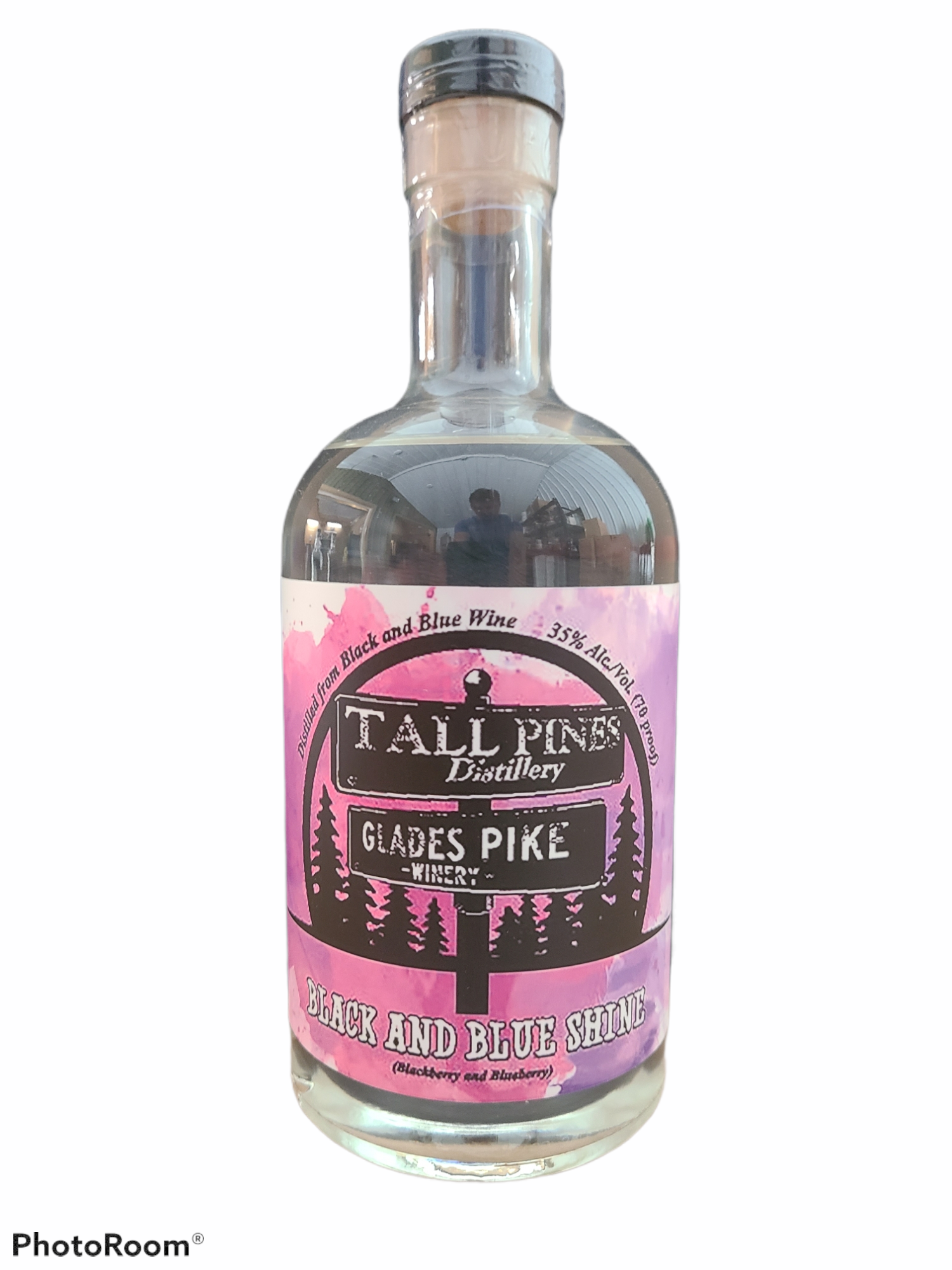 Black And Blue Tall Pines Distillery